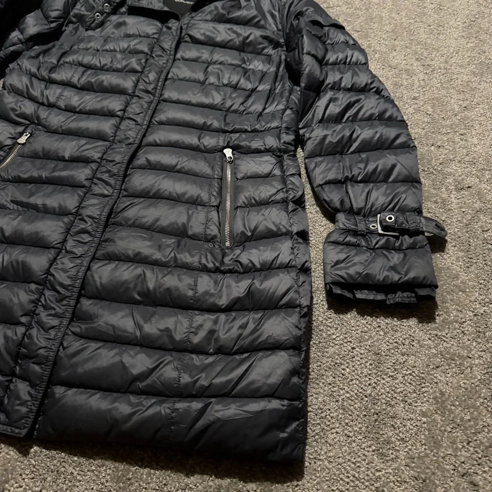 Peuterey GOOSE DOWN filled “Duplicity” womens puffer jacket size 44 (M-L) gray - Picture 3 of 13
